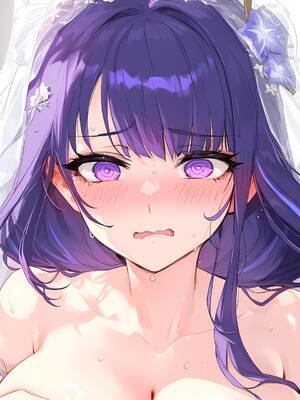 [Ecchi AI] Raiden Shogun x Wedding Dress (AI Generated)_00000087