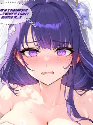 [Ecchi AI] Raiden Shogun x Wedding Dress (AI Generated)_00000008