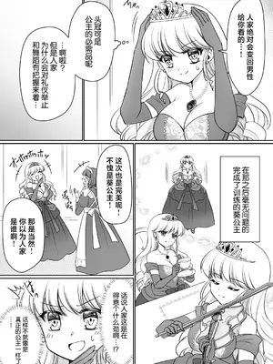 [あむぁいおかし製作所 (神楽くるみ)] 絶対にお姫様になんかなりませんわっ! ～お姫様体験でお姫様にされた俺～ [中国翻訳]_18