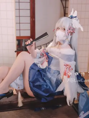 懒懒睡不醒 (LanLanWink) - Ayaka Kamisato_23