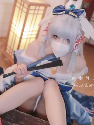 懒懒睡不醒 (LanLanWink) - Ayaka Kamisato_03