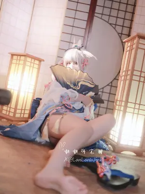 懒懒睡不醒 (LanLanWink) - Ayaka Kamisato_02