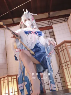 懒懒睡不醒 (LanLanWink) - Ayaka Kamisato_59