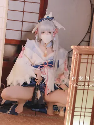 懒懒睡不醒 (LanLanWink) - Ayaka Kamisato_09