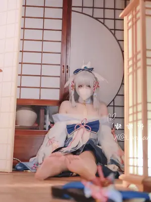 懒懒睡不醒 (LanLanWink) - Ayaka Kamisato_05