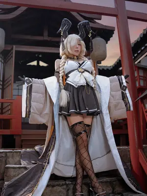 Yiko湿润兔 - 碧蓝航线 尾张 须臾望月抄_002