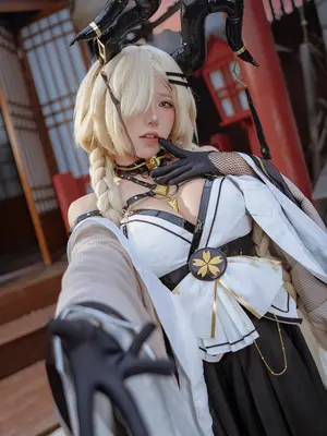 Yiko湿润兔 - 碧蓝航线 尾张 须臾望月抄_005