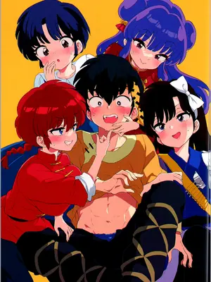 (C105) [紺色ドロップス (森島コン)] ブタも歩けば棒に当たる (らんま1／2)｜偷鸡不成蚀只猪 [白杨汉化组]_06