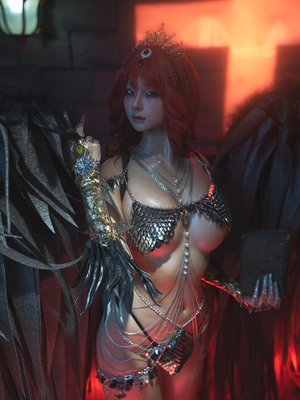 蠢沫沫 - 黑天使_1 (7)