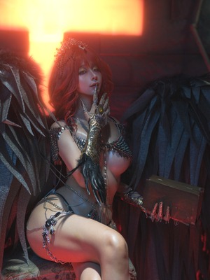 蠢沫沫 - 黑天使_1 (10)