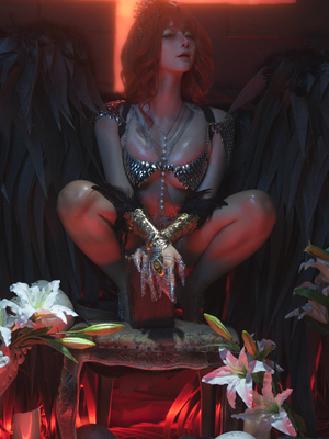 蠢沫沫 - 黑天使_1 (29)