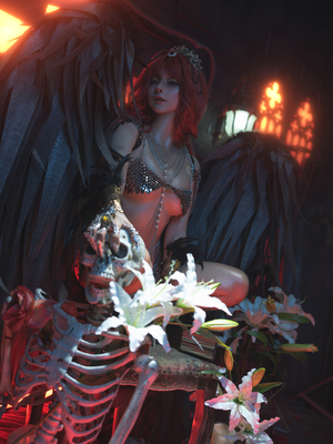 蠢沫沫 - 黑天使_1 (35)