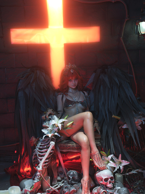 蠢沫沫 - 黑天使_1 (37)