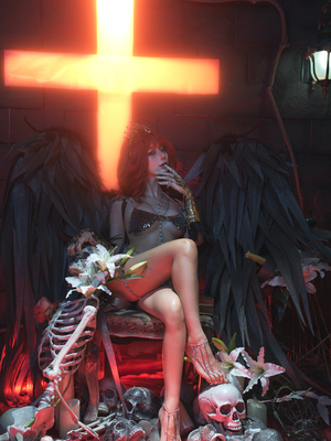 蠢沫沫 - 黑天使_1 (38)