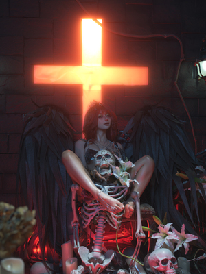 蠢沫沫 - 黑天使_1 (48)