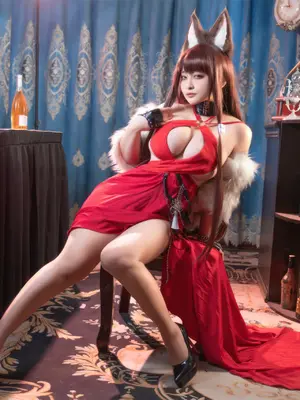 洛璃LoLiSAMA - 碧蓝航线 赤城 礼服_08