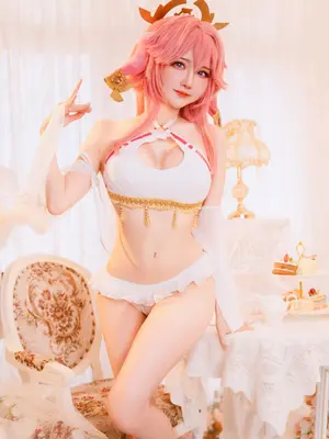 Sally Dorasnow - Yae Miko summer_03