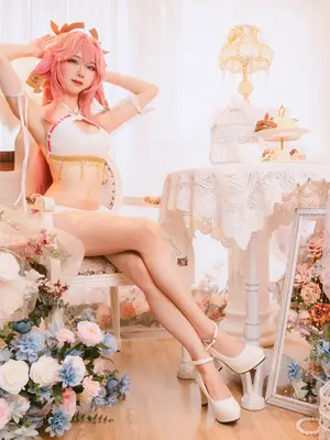 Sally Dorasnow - Yae Miko summer_10