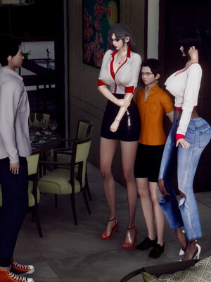 [チーファン] 妈妈和未婚妻沦为小男孩的肉便器01-06_0234