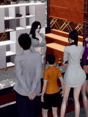 [チーファン] 妈妈和未婚妻沦为小男孩的肉便器01-06_0484