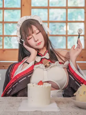 KANEKO_咔喵 - 碧蓝航线 樫野 牛牛女仆_08