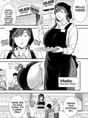 [黄金紳士倶楽部 (cloudy)] 真理子さんと僕〜バイト先の人妻との不倫関係〜 [無修正][英訳][DL版]_002