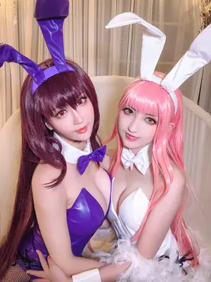 LoverNori & Twoyun - Bunny Scathach & Bunny Medb_29