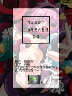 (例大祭8) [夜の勉強会 (ふみひろ)] さとり録 (東方Project) [中国翻訳]_02