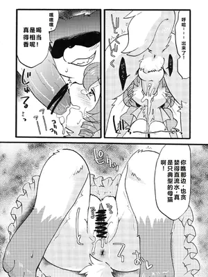 (ふぁーすと5) [ころもにゅ (えろ豆)] わんにゃんトラップ (東方Project) [中国翻訳]_09