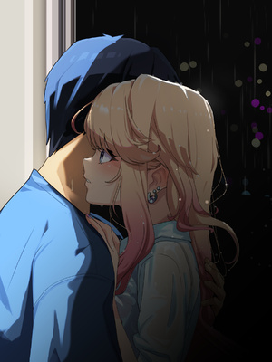 [バナナふぁいん]クラスの巨乳ギャルを拾ったらセフレ同棲生活が始まった話_379