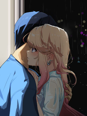 [バナナふぁいん]クラスの巨乳ギャルを拾ったらセフレ同棲生活が始まった話_380