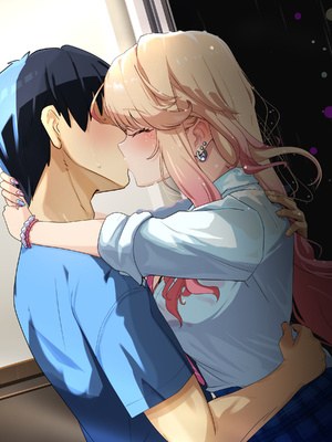 [バナナふぁいん]クラスの巨乳ギャルを拾ったらセフレ同棲生活が始まった話_384