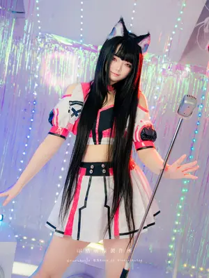 落落Raku (rakuraku166) – Cat Anime Uniform_04