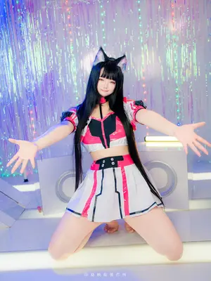 落落Raku (rakuraku166) – Cat Anime Uniform_18