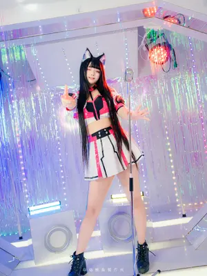 落落Raku (rakuraku166) – Cat Anime Uniform_31