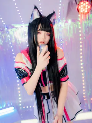 落落Raku (rakuraku166) – Cat Anime Uniform_32