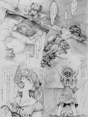 [Krutta Fan (Krutta)] Evangelion Pencil Sketches_524442_Asuka_Langley_Sohryu_Neon_Genesis_Evangelion
