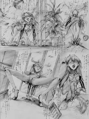 [Krutta Fan (Krutta)] Evangelion Pencil Sketches_524468_Asuka_Langley_Sohryu_Neon_Genesis_Evangelion