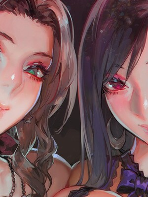 [アオインの巡礼日 (Aoin)] キャバ嬢&花売り娘 (ファイナルファンタジー VII) [不咕鸟汉化组]_10