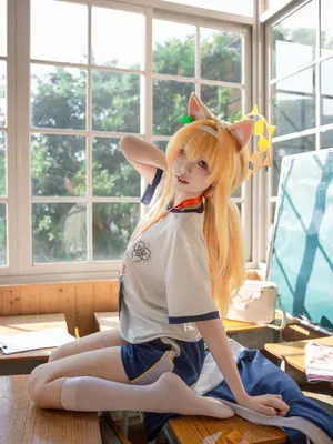 纸悦Etsu_ko 玛丽体操服_13