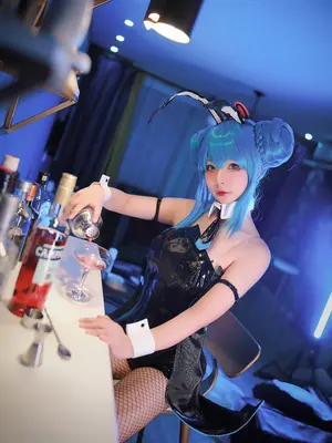 Kokuhui - Miku Black Bunny_11