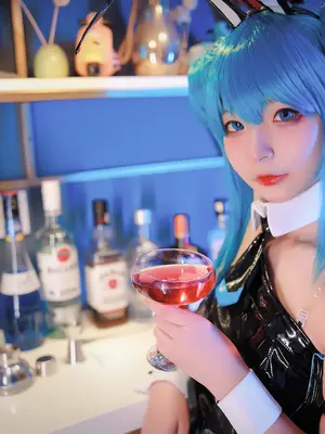 Kokuhui - Miku Black Bunny_16