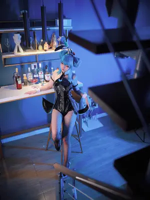 Kokuhui - Miku Black Bunny_21