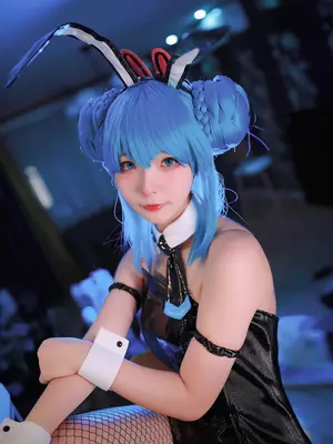 Kokuhui - Miku Black Bunny_26