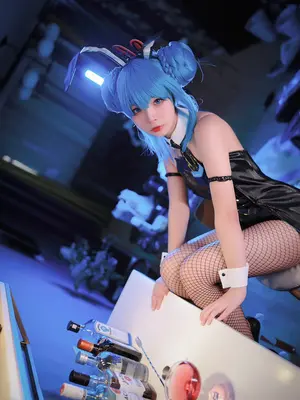 Kokuhui - Miku Black Bunny_27