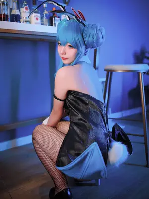 Kokuhui - Miku Black Bunny_31
