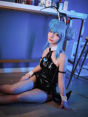 Kokuhui - Miku Black Bunny_35