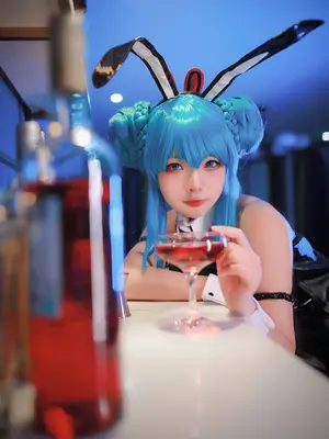 Kokuhui - Miku Black Bunny_51