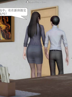 [3D]被学生威胁的丝袜老师李若雪_010