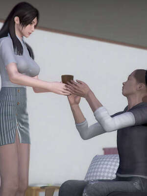 [3D]被学生威胁的丝袜老师李若雪_034